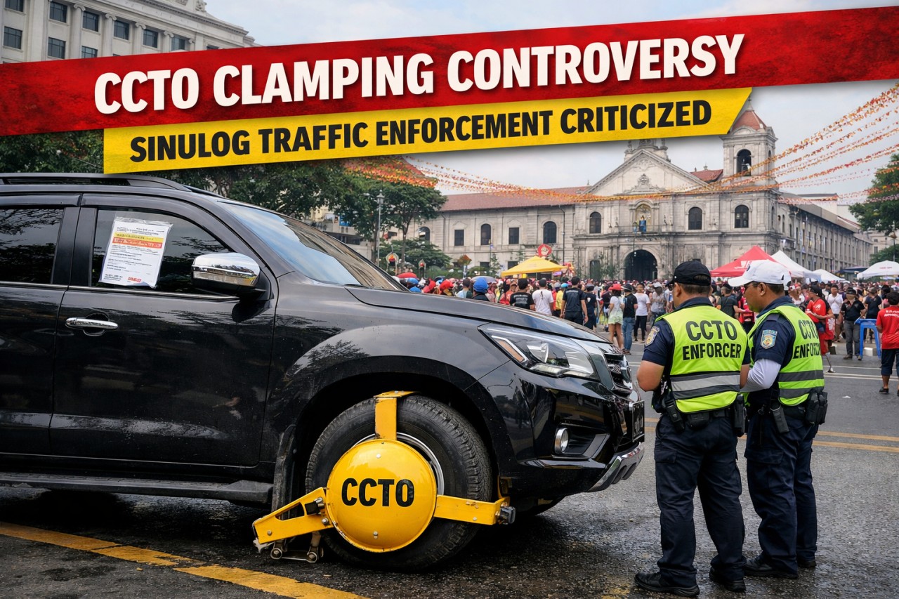 CCTO clamp during Sinulog Festival