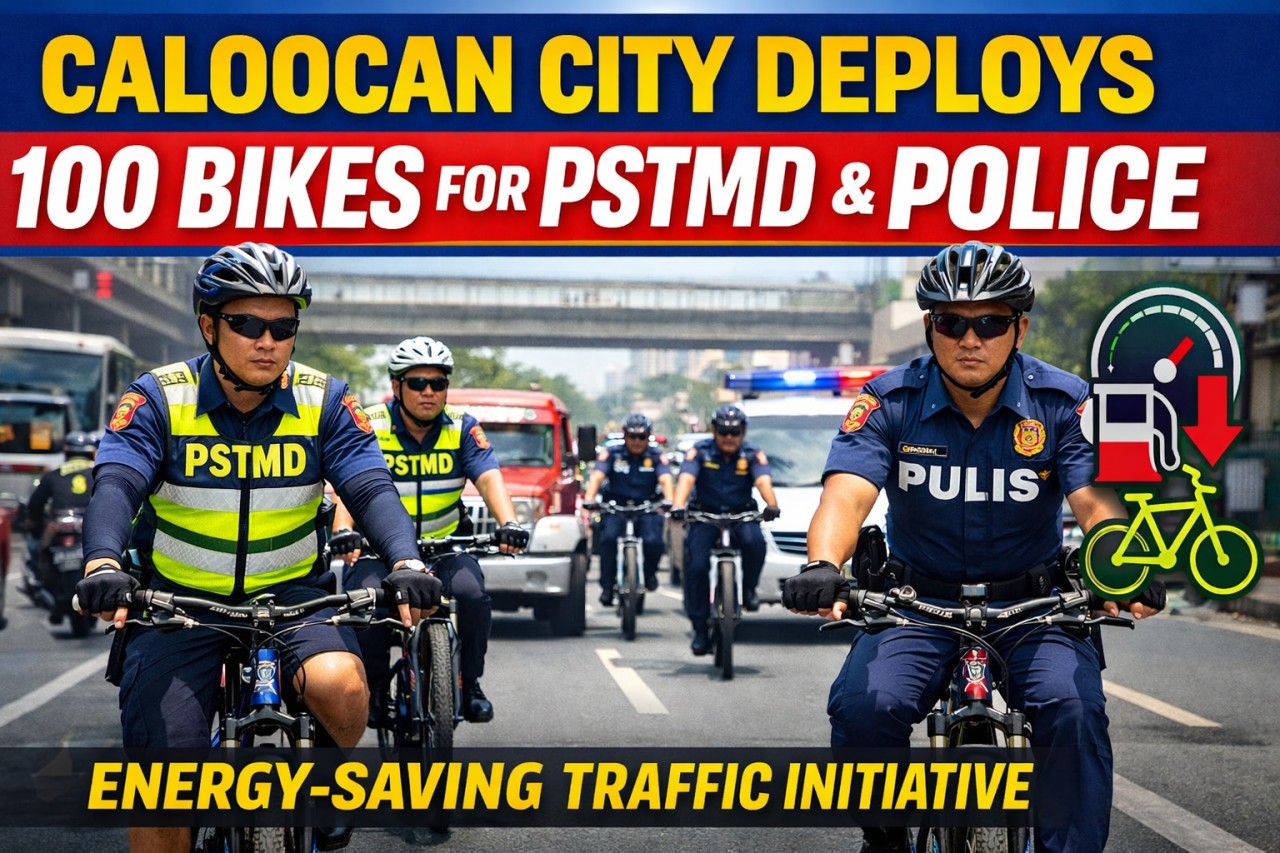 Caloocan City launches bike initiative
