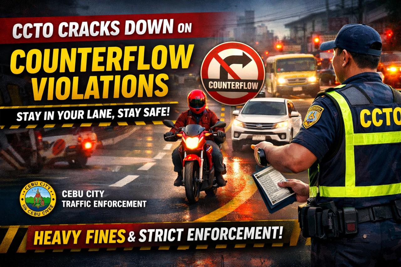 Cebu City's crackdown on counterflow violations