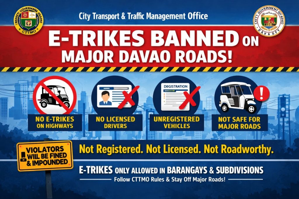 E-trikes ban enforcement in Davao City (2)
