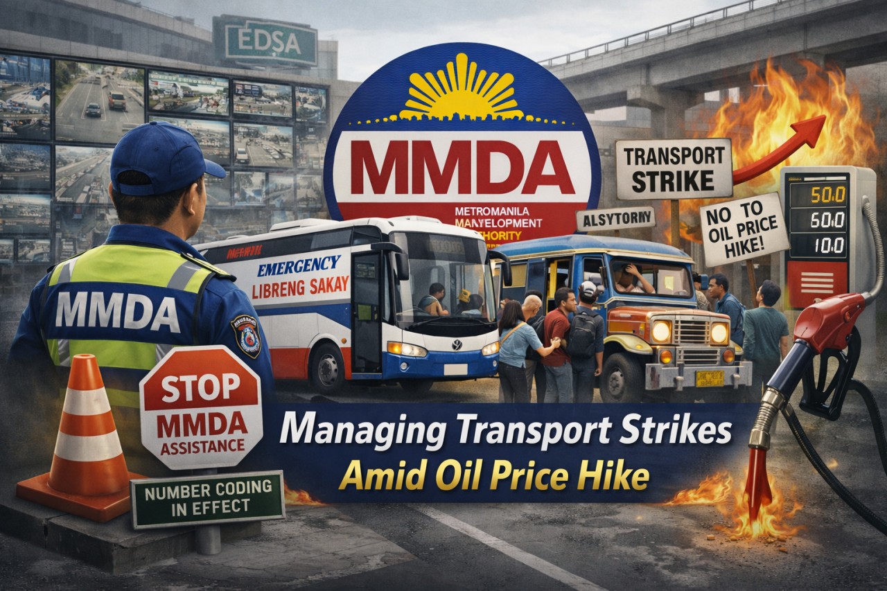 MMDA responds to transport strikes and oil hikes