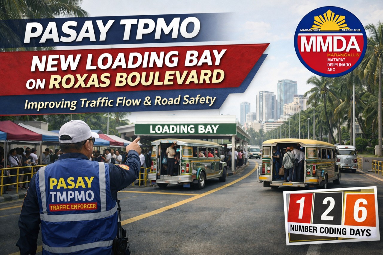 New loading bay on Roxas Boulevard