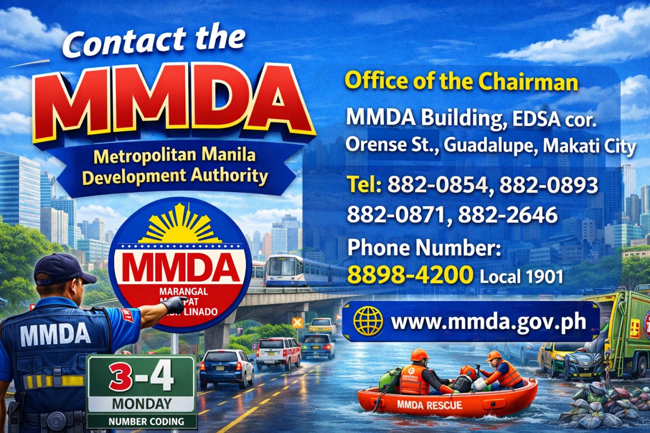 mmda-contact-information