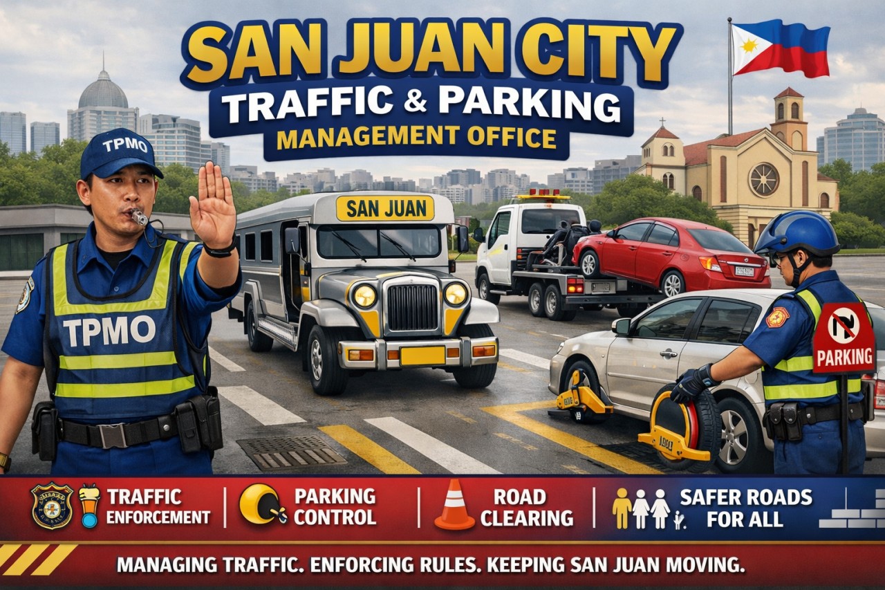 San Juan City traffic management in action